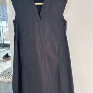 Elegant Black High Low Dress